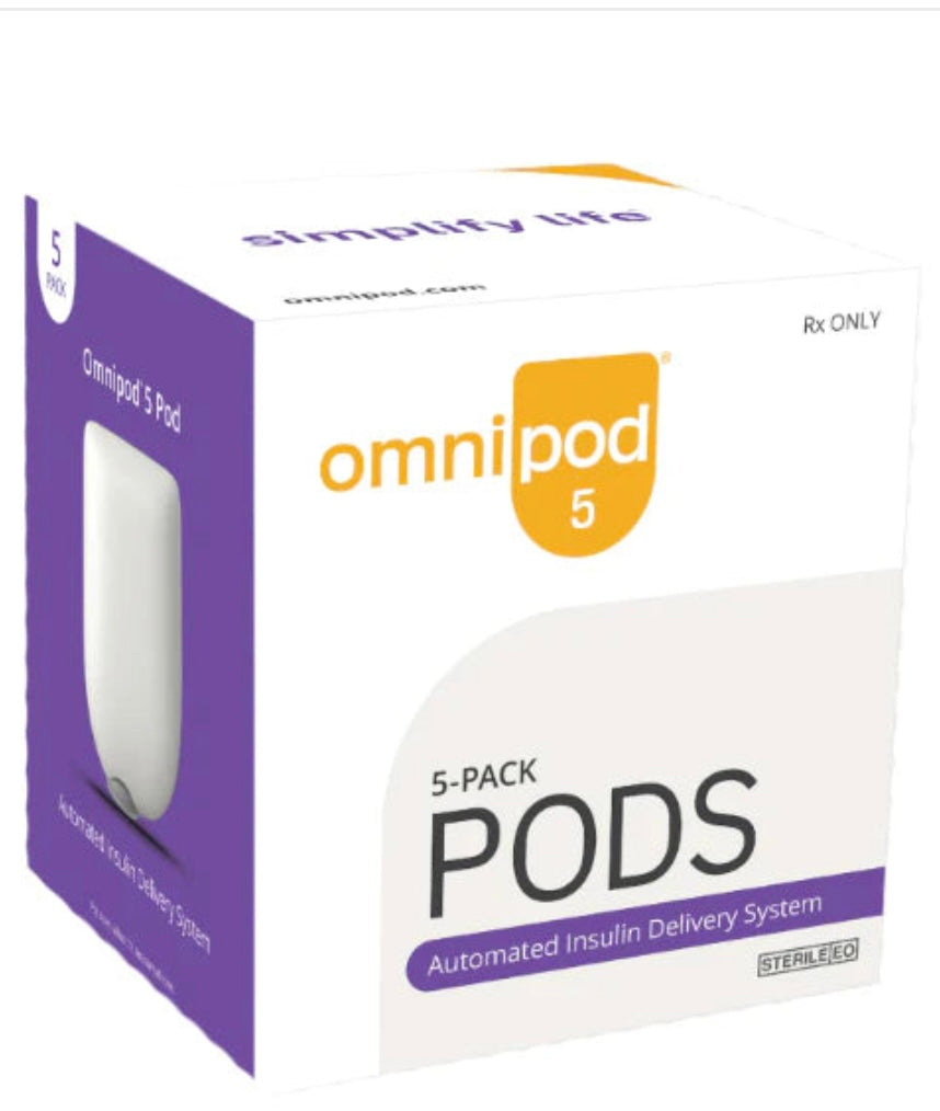 Omnipod 5  box of 5 exp 2025-01,02